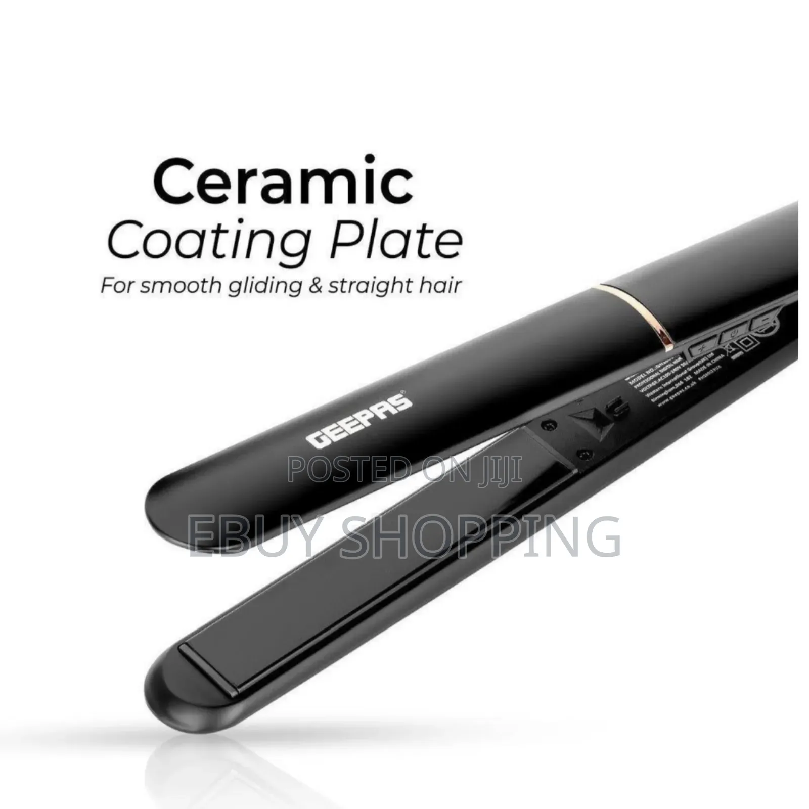 **Ultra-Slim Hair Straightener – Perfect for Travel!**