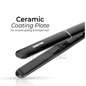 **Ultra-Slim Hair Straightener – Perfect for Travel!**