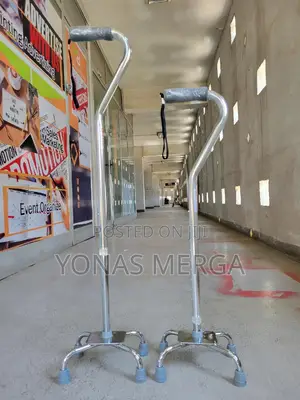 Four-Legged Cane Old Cane፸随reduced Mobility Grandma Opa,Sil