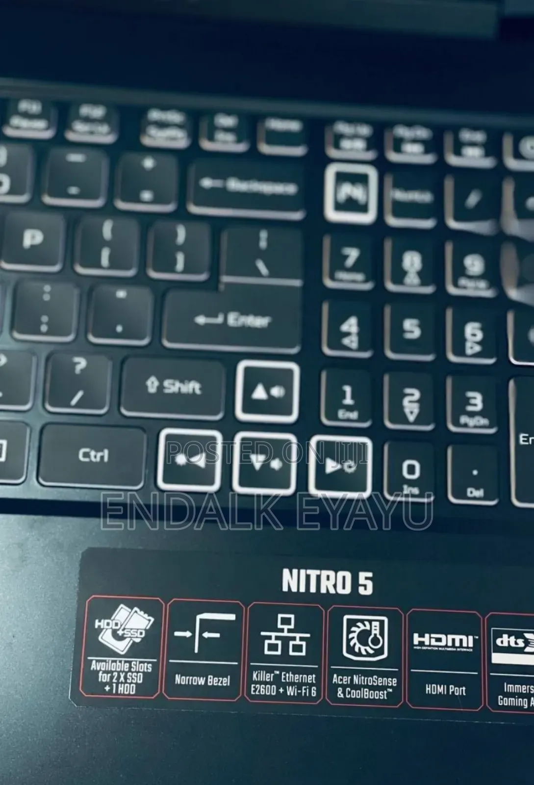 New Laptop Acer Nitro 5 8GB Intel Core I5 SSD 512GB