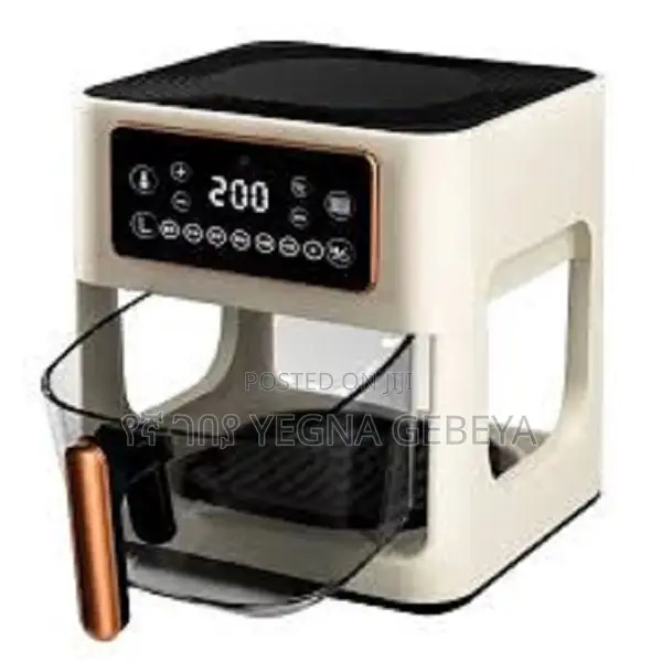 Original Sutai 8l Transparent Glass Air Fryer Large Capacity