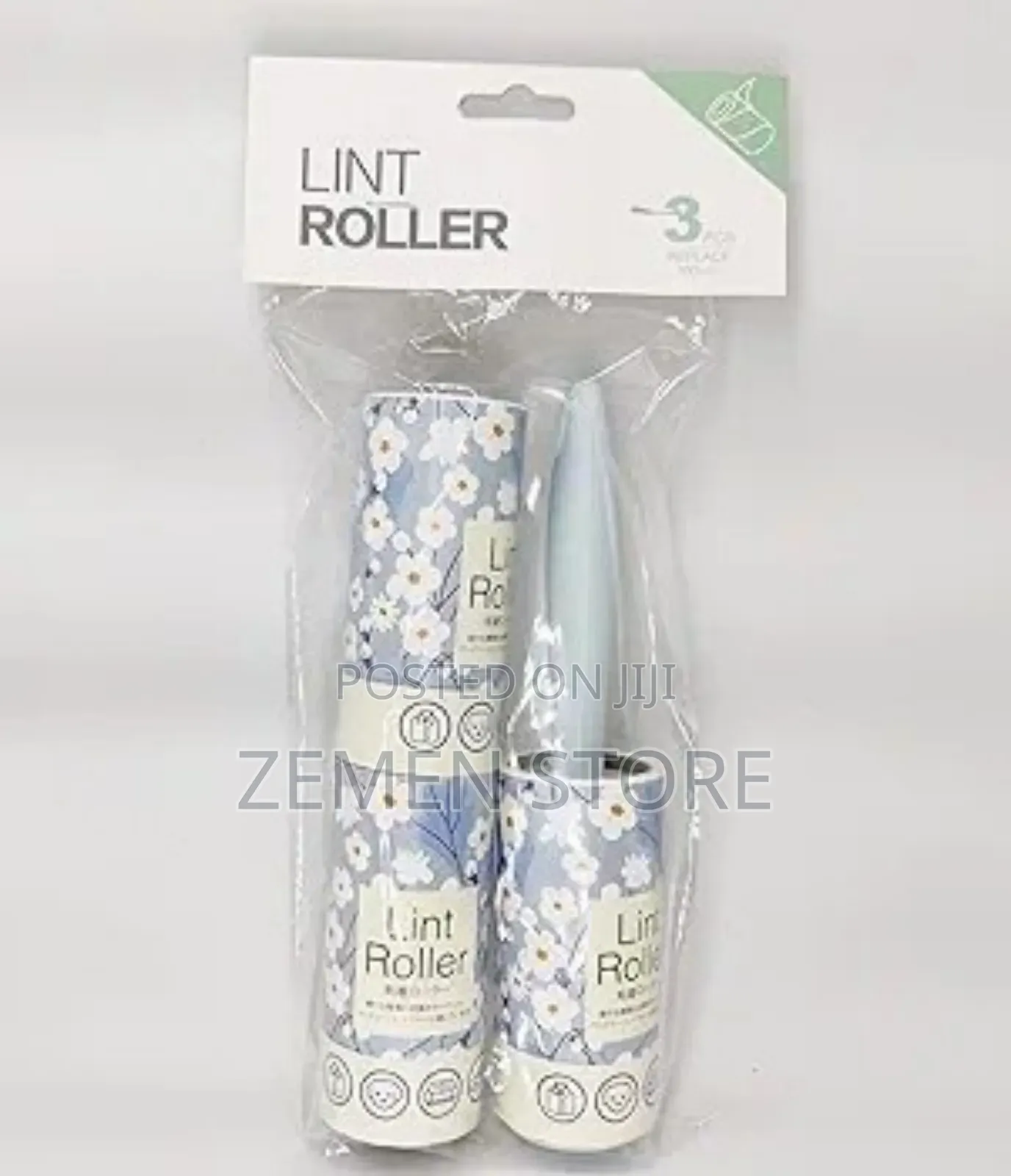 Lint Roller With 3 Refills – Quick Easy Cleaning