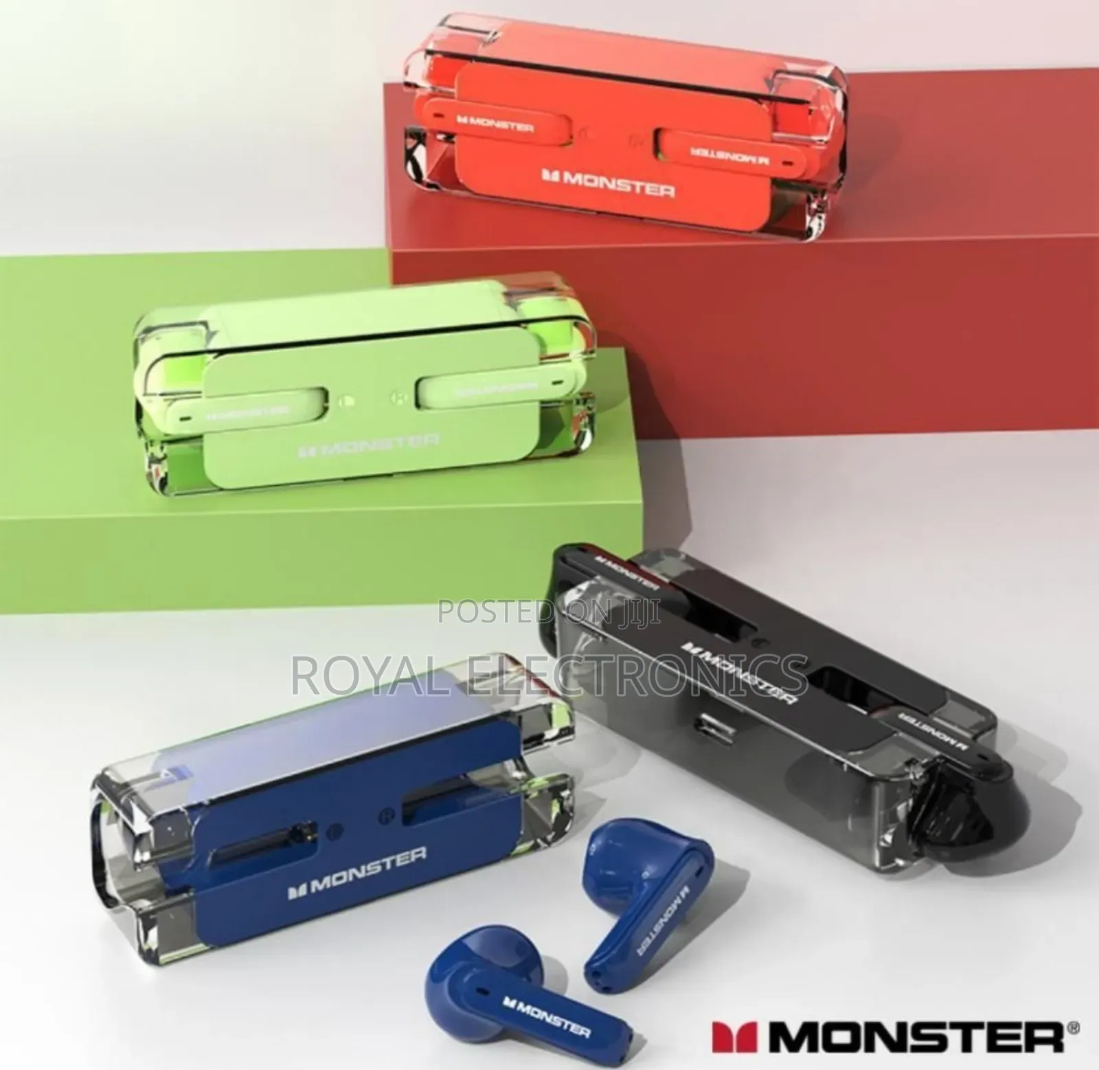 Original Monster Anc Enc Noise Cancelleing Dual Stereoearbud