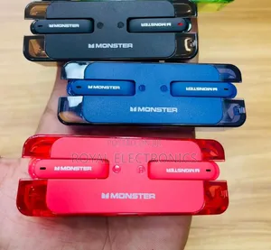 Red Monster Noise Cancelleing Hd Call Earbuds