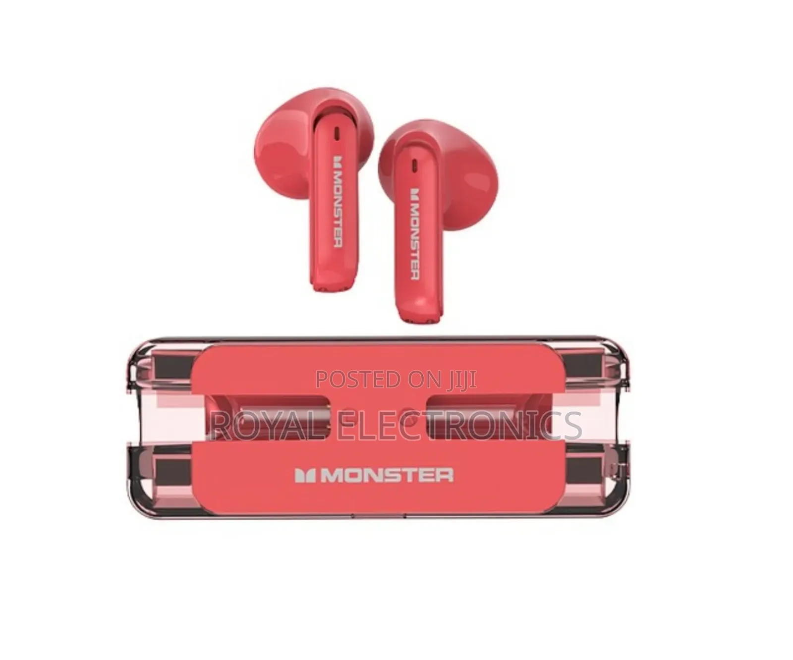 Red Monster Noise Cancelleing Hd Call Earbuds