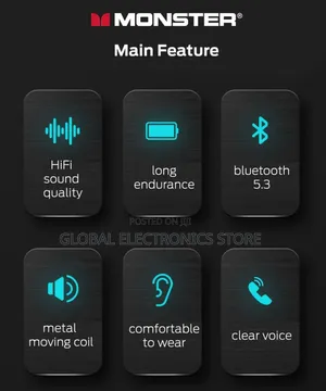 Original Monster Airmars Gaming Earbuds