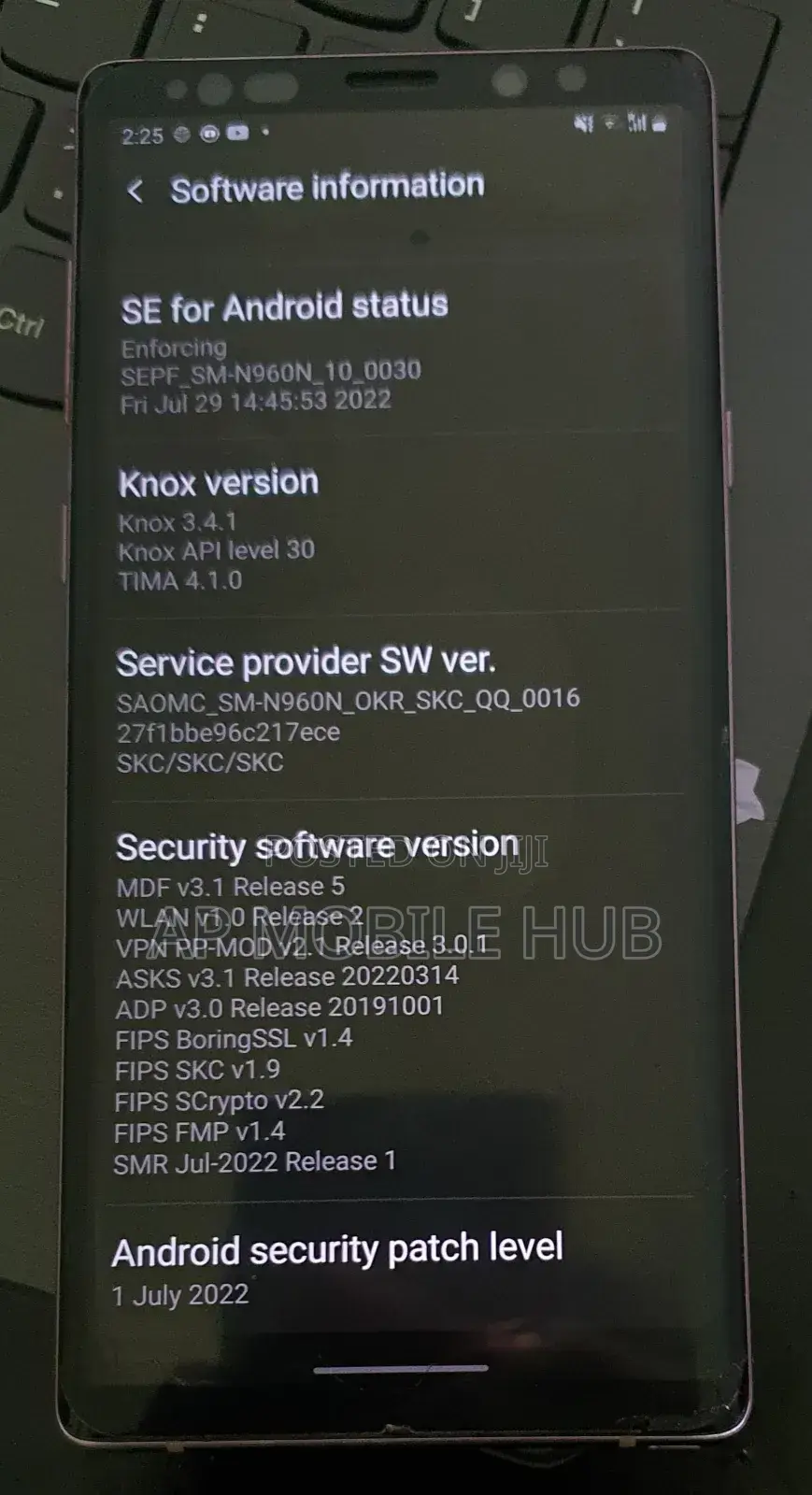 Samsung Galaxy Note 9 128 GB Bronze