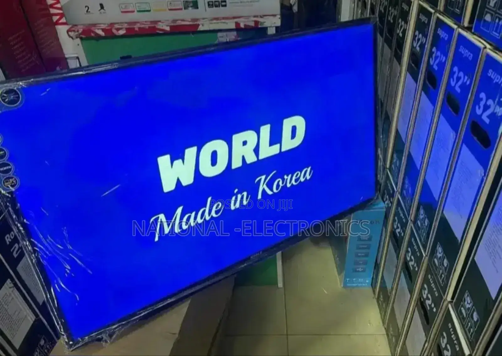 World 43"Inch Tv Smart A.Droid Tv
