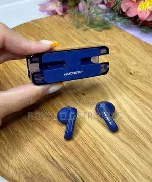 Photo - Blue Original Monster Anc Dual Stereo Earbuds