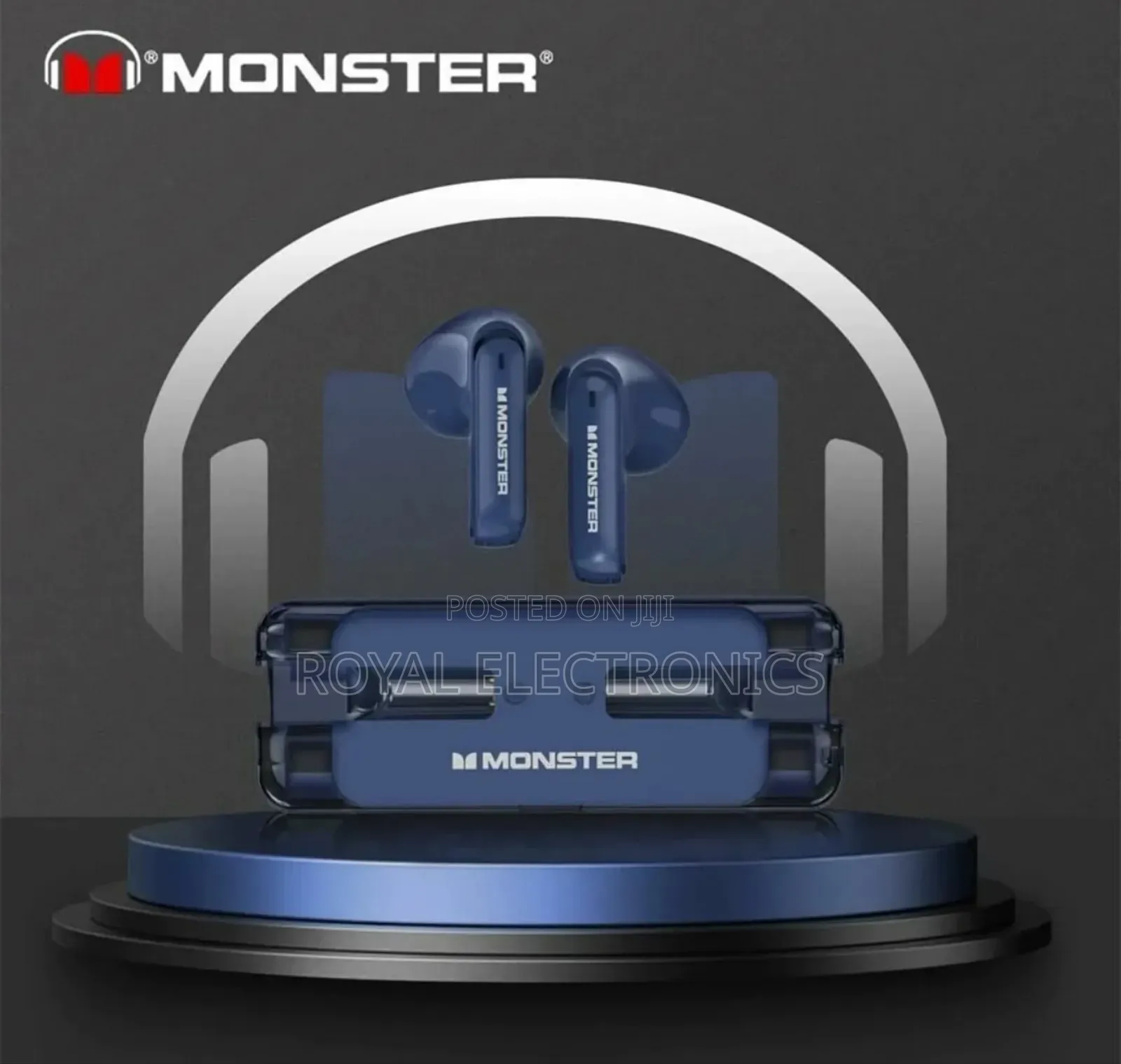 Blue Original Monster Anc Dual Stereo Earbuds