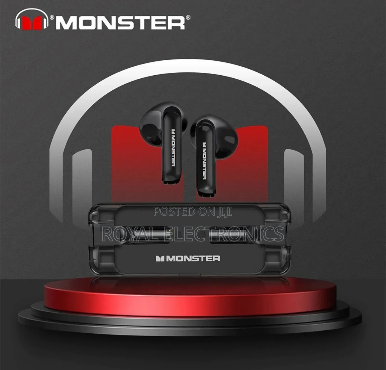 Blue Original Monster Anc Dual Stereo Earbuds