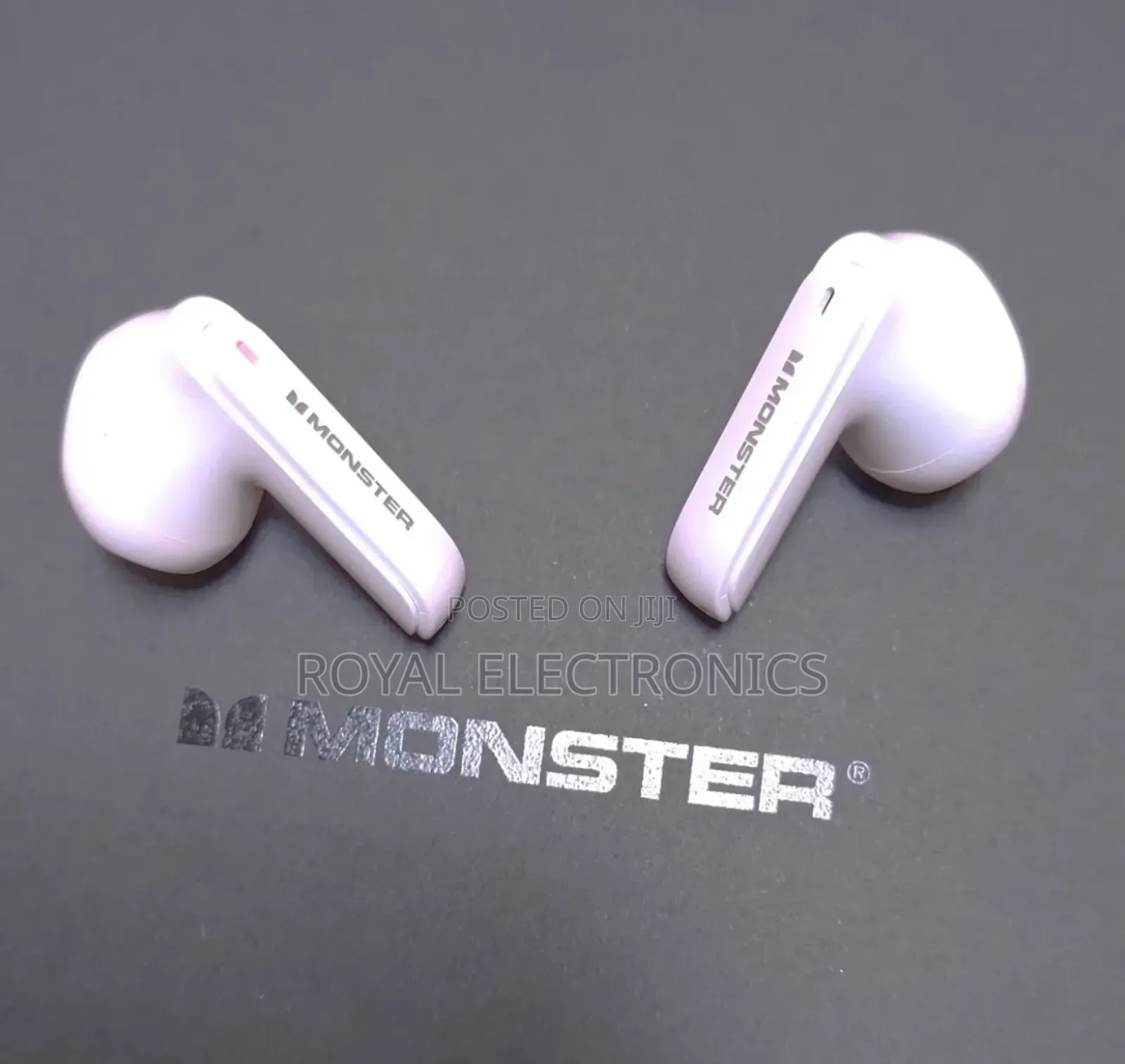 White Original Monster Anc + Enc Noise Cancelleing Headset