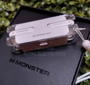 White Original Monster Anc + Enc Noise Cancelleing Headset