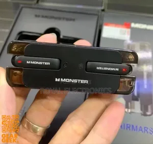 Monster Bluetooth Headphones 5.3 Noise Reduction With Mic