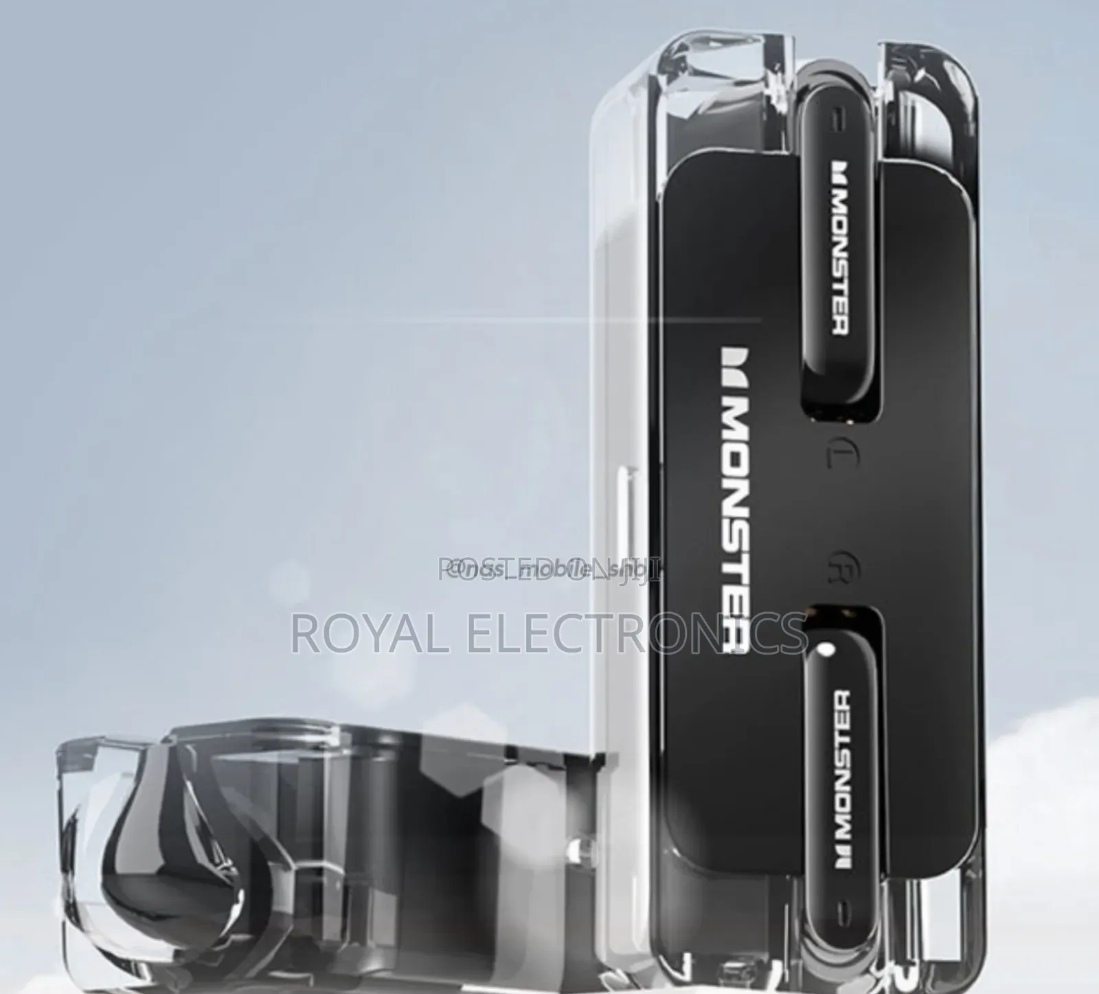 Monster Noise Cancelling Half in-Ear , Built-in Mic Earbuds