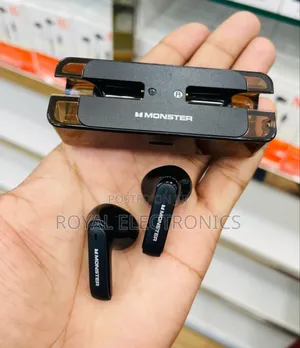 Monster Noise Cancelling Half in-Ear , Built-in Mic Earbuds