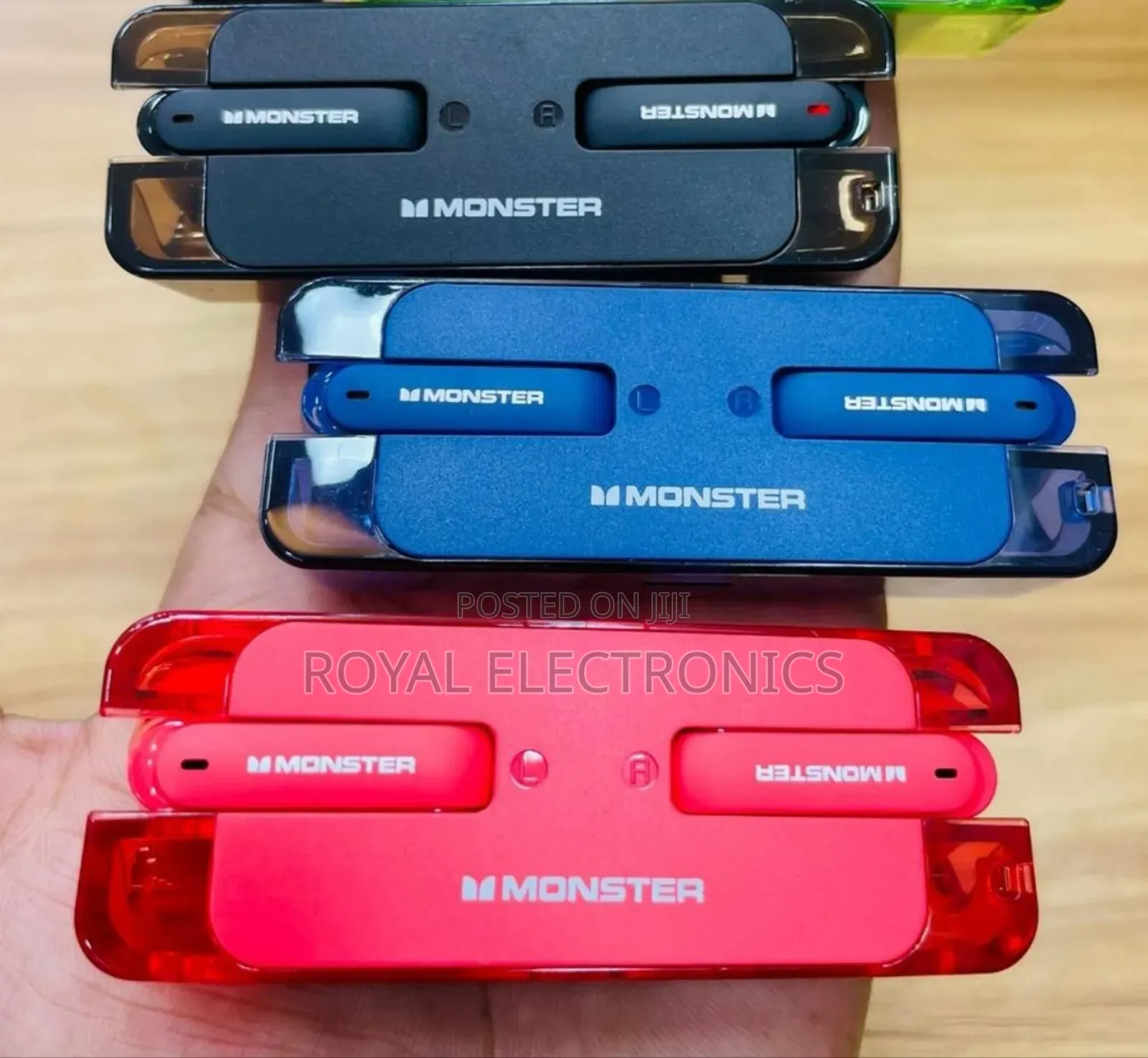 Monster Noise Cancelling Half in-Ear , Built-in Mic Earbuds