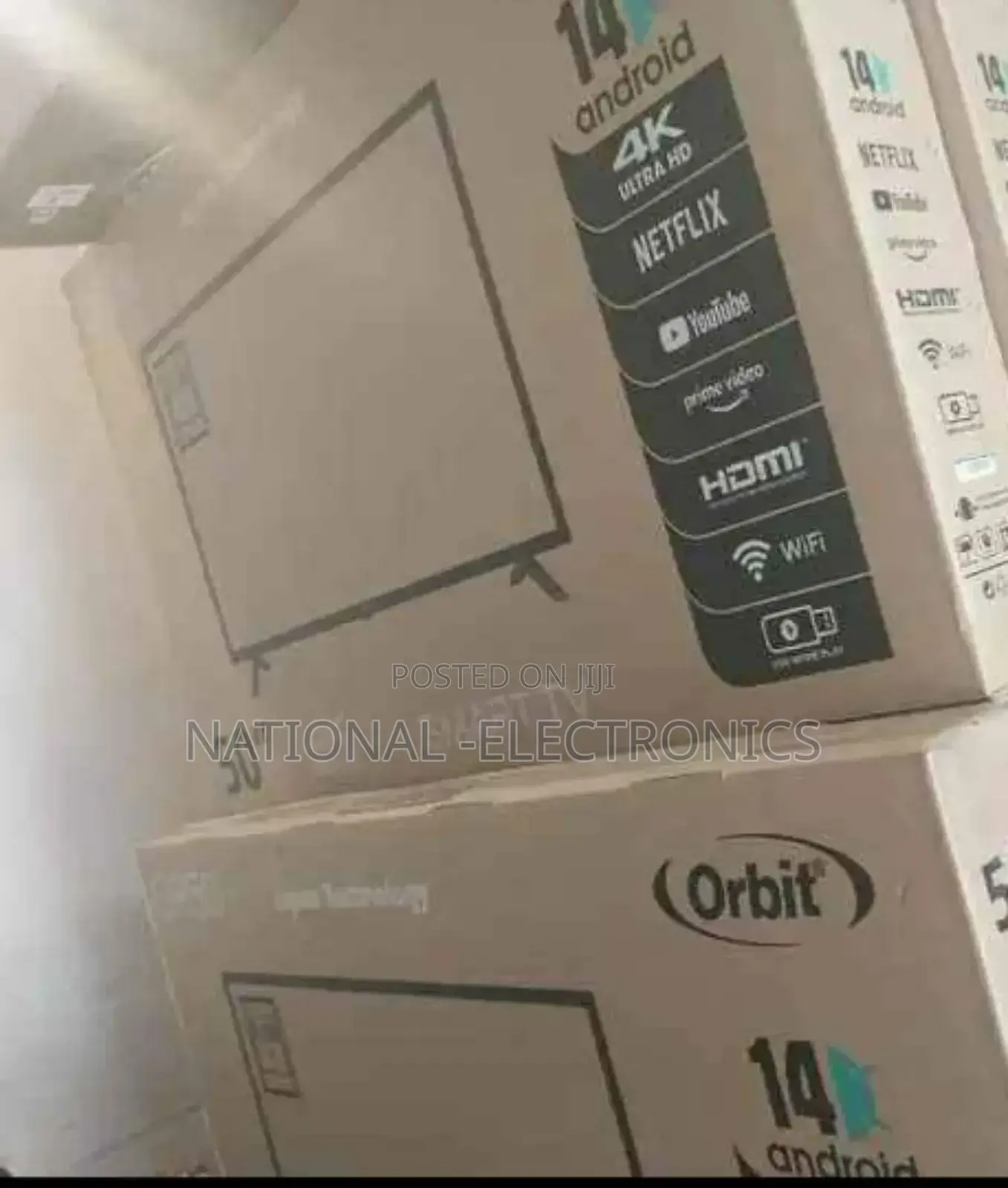 Orbit 55 Inch Tv Smart Android Tv