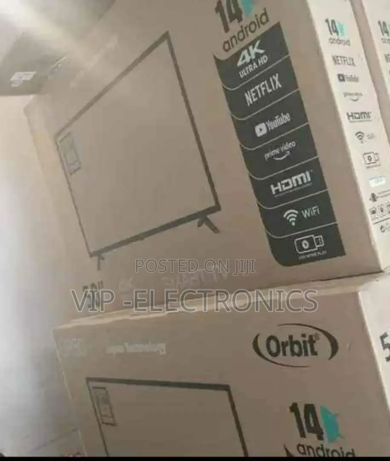 Orbit 55 Inch Tv Smart Android Tv