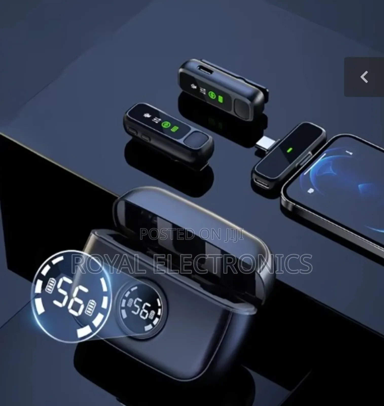 Dual Lavier Microphone DSP Noise Reduction on and Off