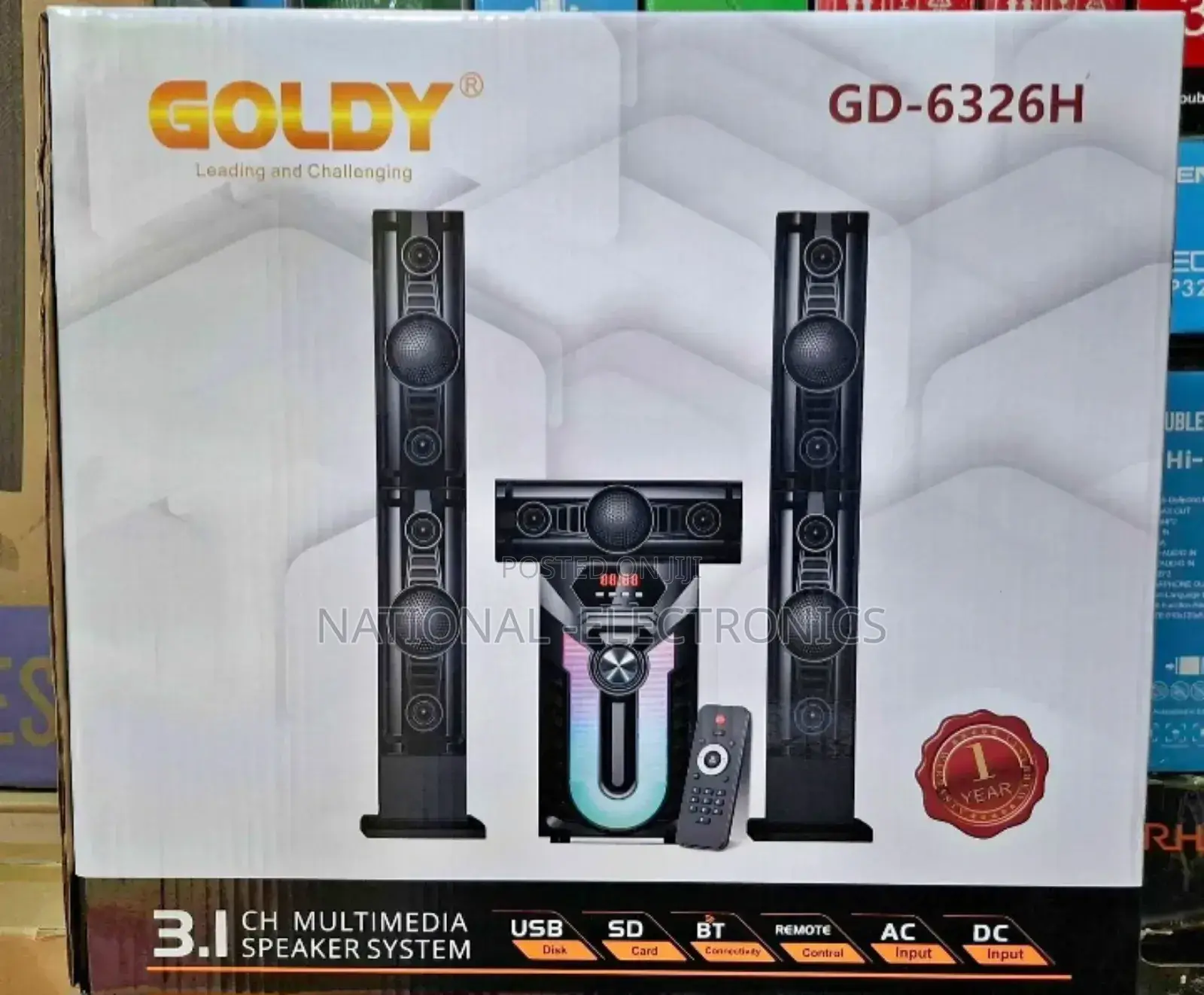 Goldy Multimedia Speakers