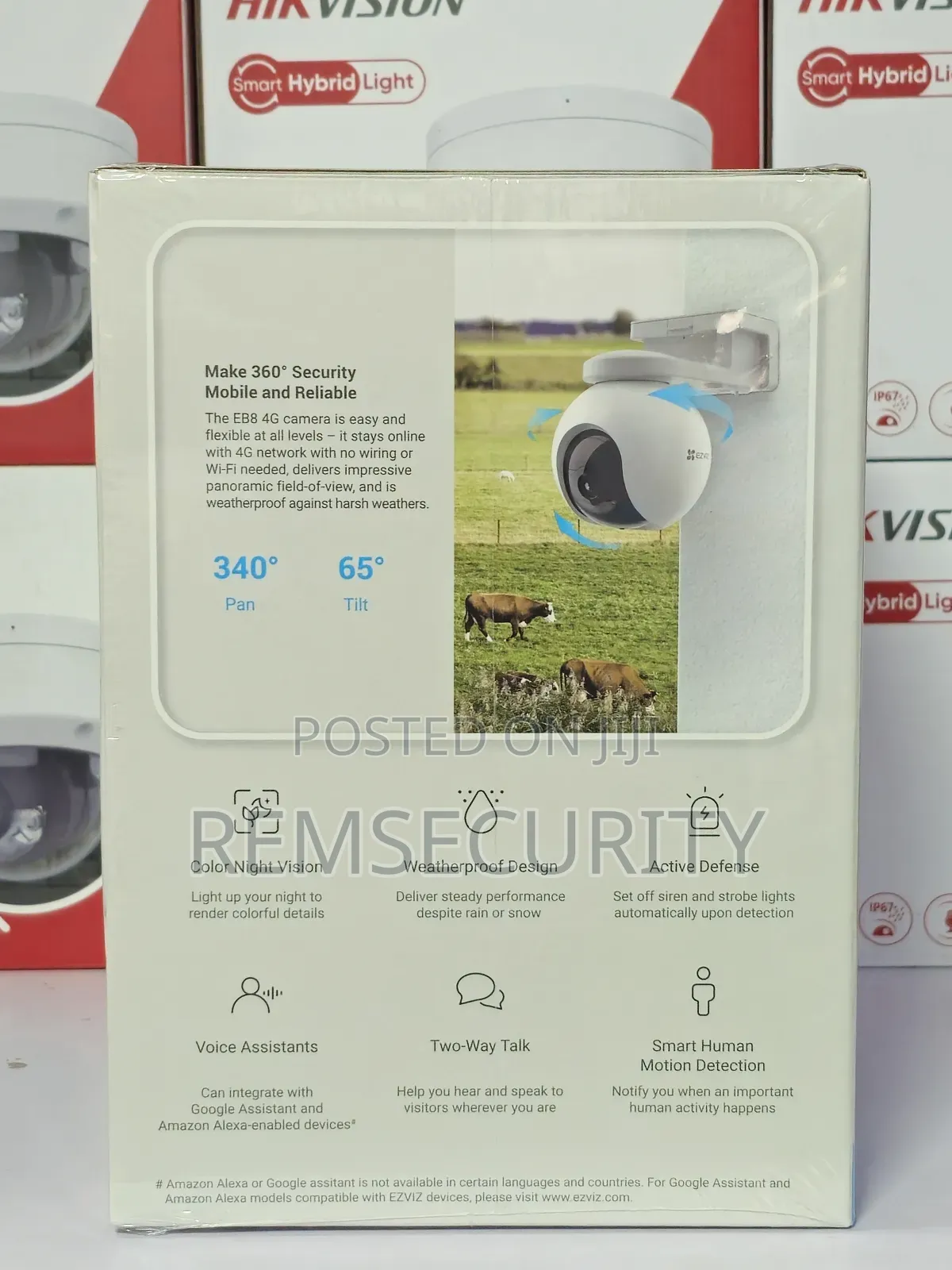 Brand New Ezviz Eb8 4g (Smart Home Battery Camera)