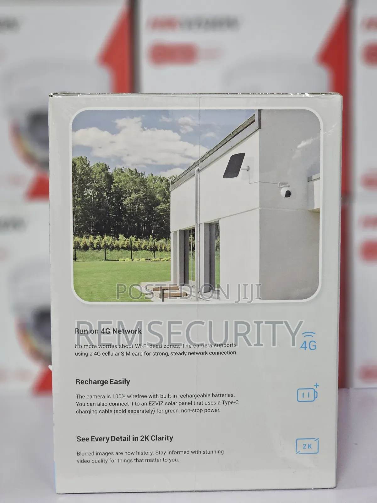 Brand New Ezviz Eb8 4g (Smart Home Battery Camera)