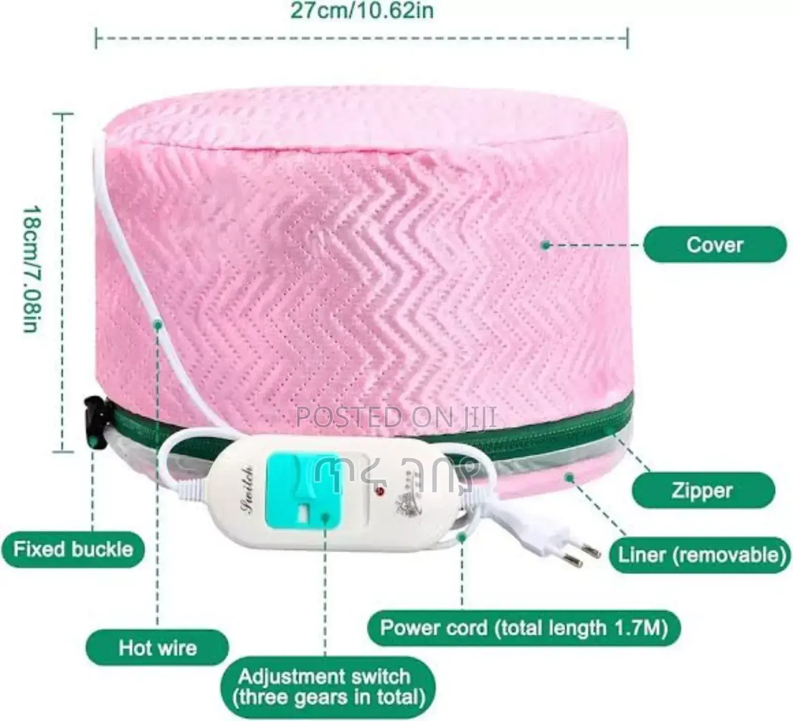 Thermal Hair Treatment Cap - Steamer