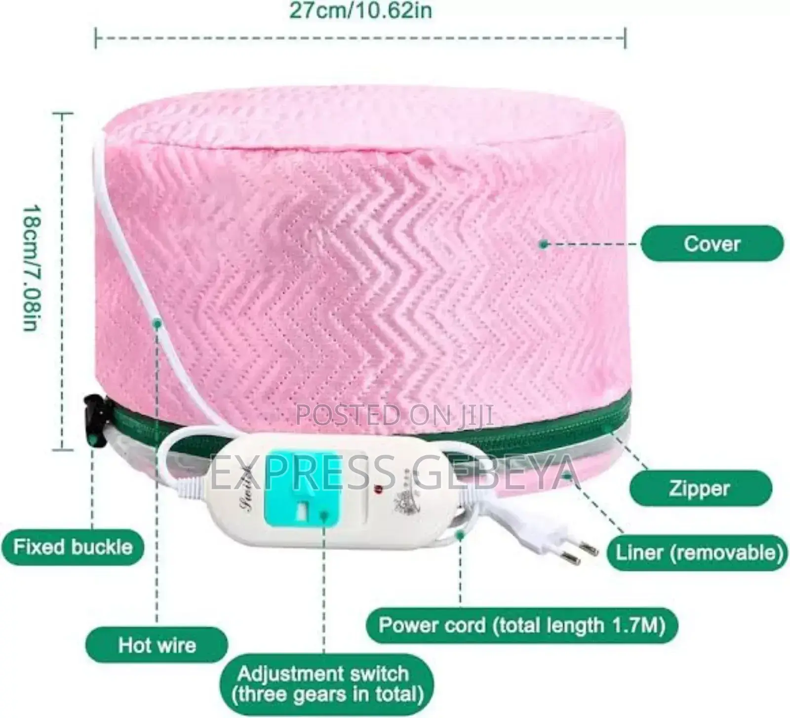 Thermal Hair Treatment Cap - Steamer