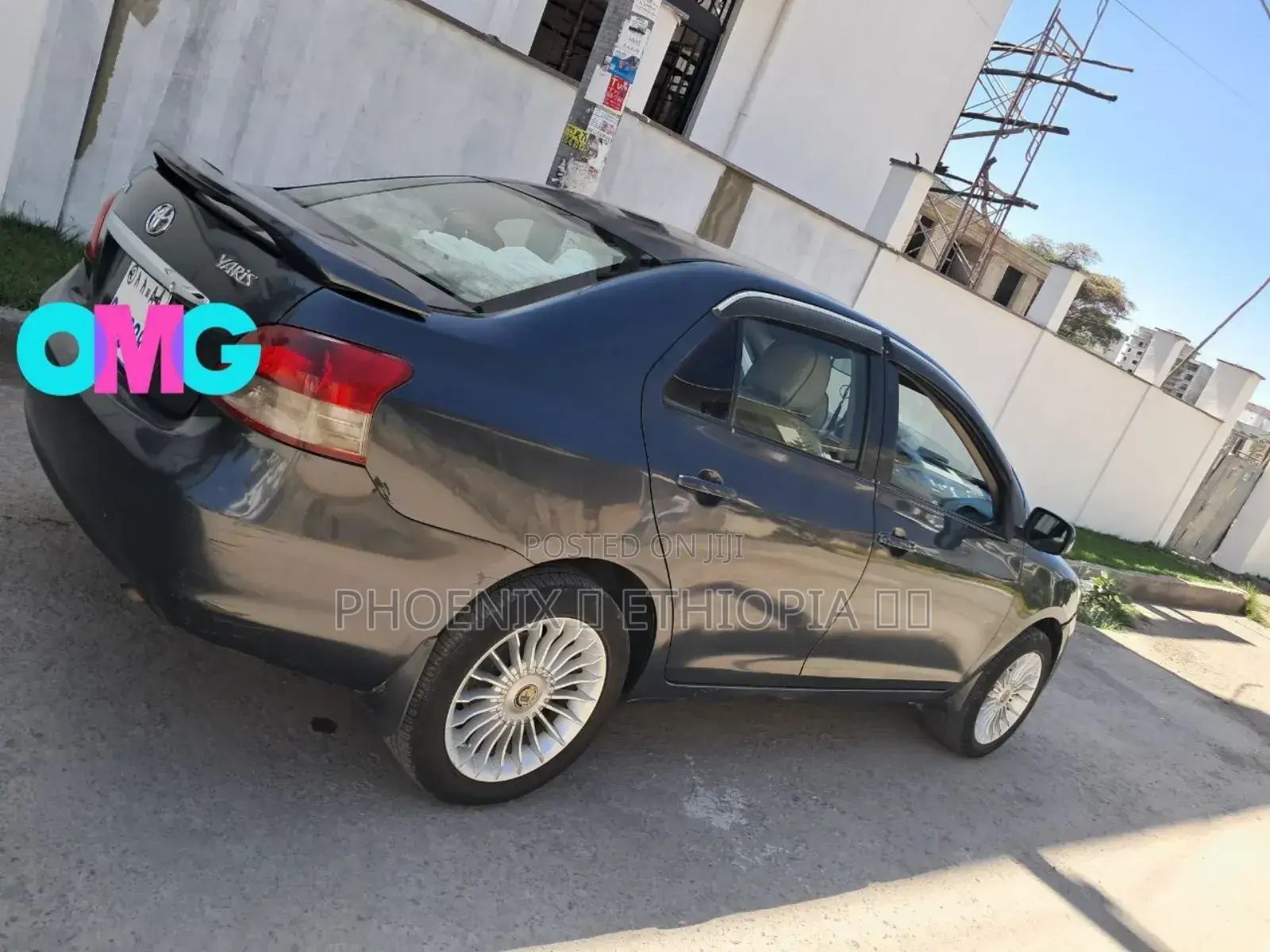 Toyota Yaris 2007 Black
