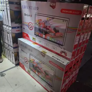 Lifestar 43"Inch Tv Smart Android Nwe Tv