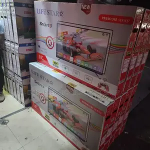 Lifestar 43"Inch Tv Smart Android Nwe Tv