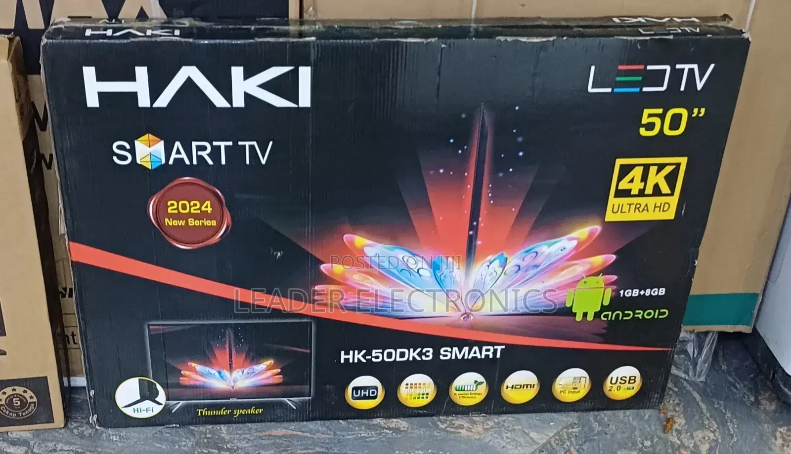 Haki Tv 50 Inch Smart Android Tv