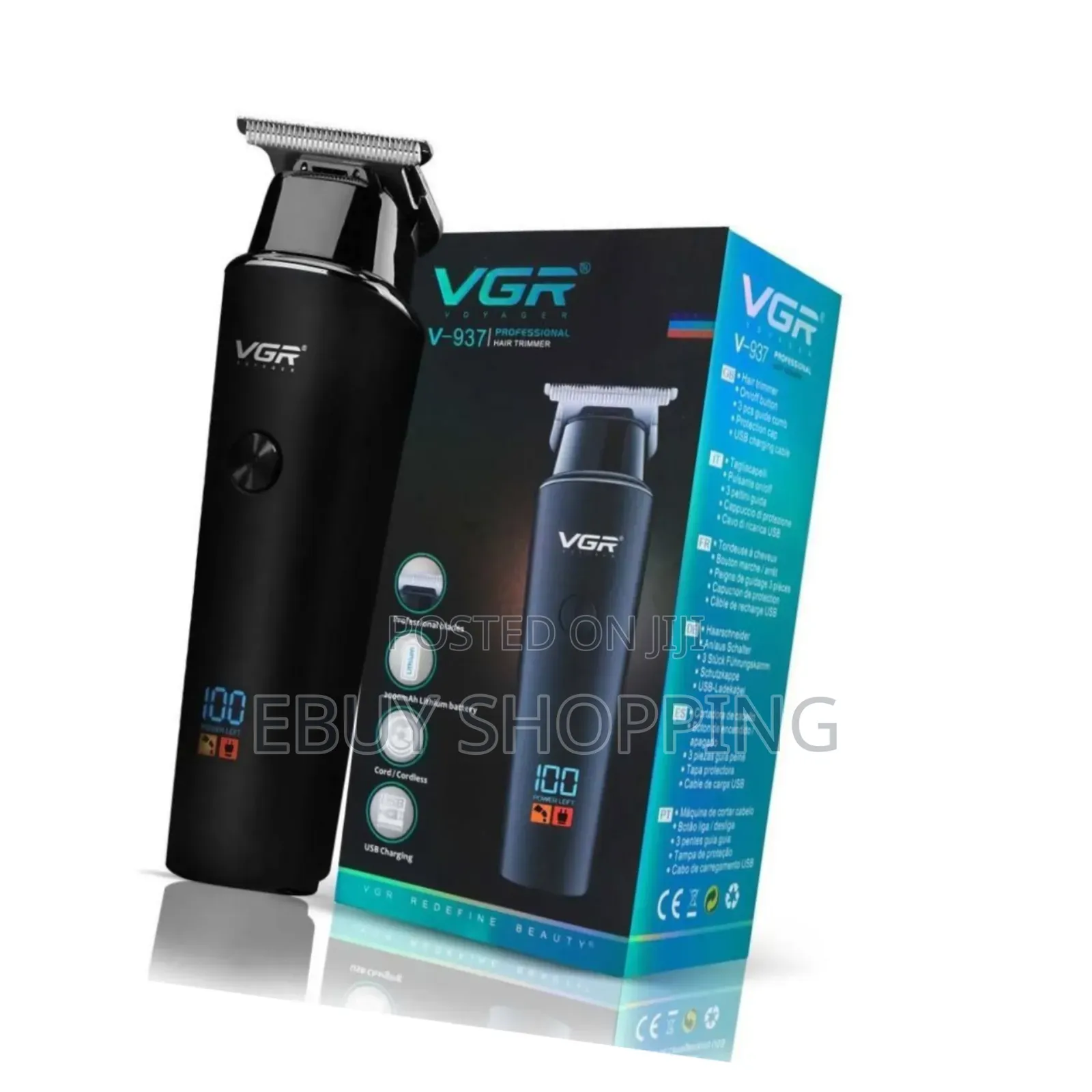 **Vgr v-937 Hair Trimmer – Ultra-Quiet Easy to Use**