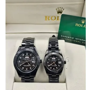 "Durable Rolex Couple Watches – Scratch-Proof Long-Lasting