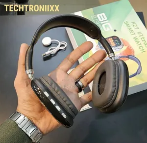 Ultra-3 Smart Watch 2.2 Inch Hd With Headset and 4 Straps