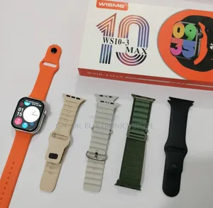 Original Wisme Premium Series 10 Smart Watch With Five Strap