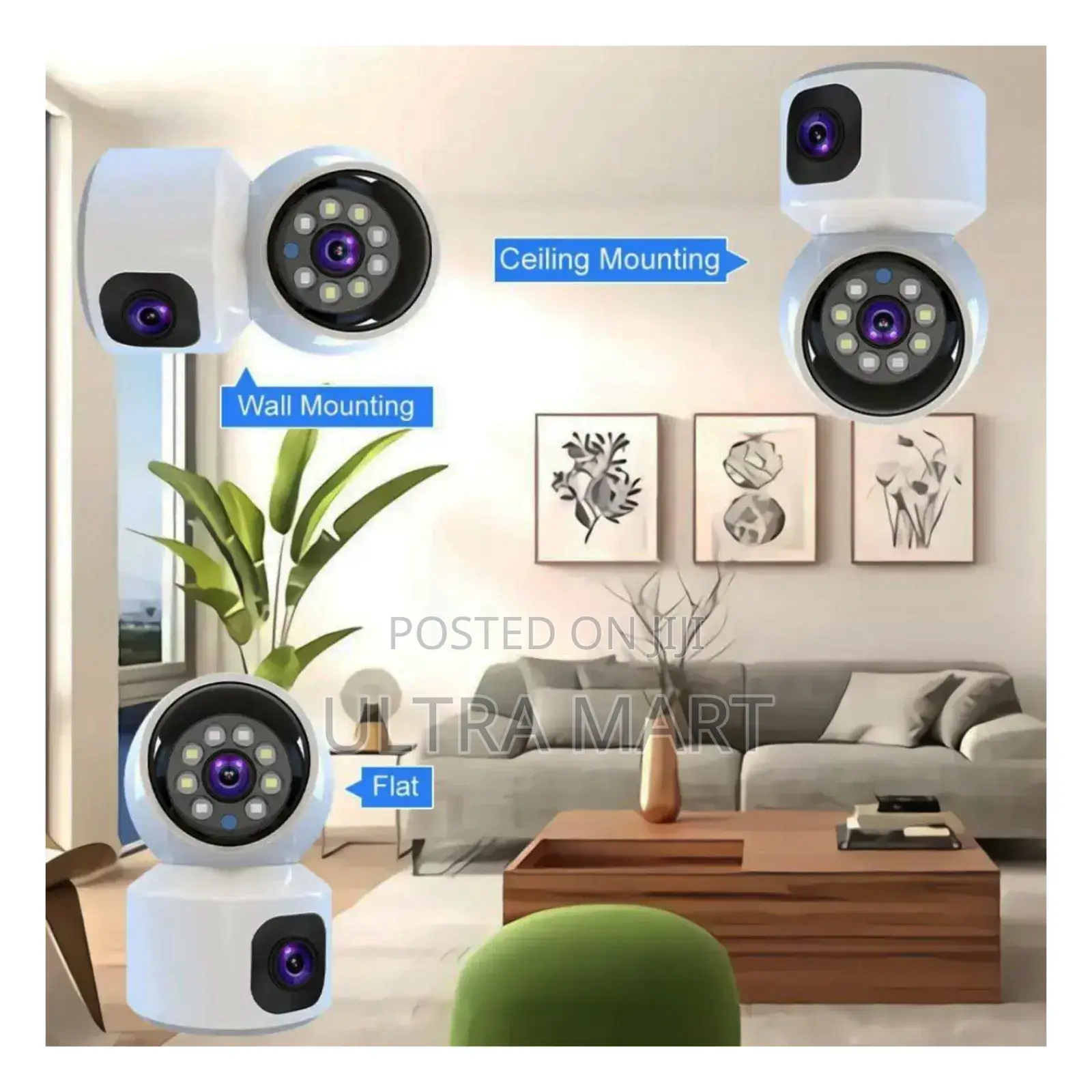 ሁለት ሌንስ የተገጠመለት ካሜራ