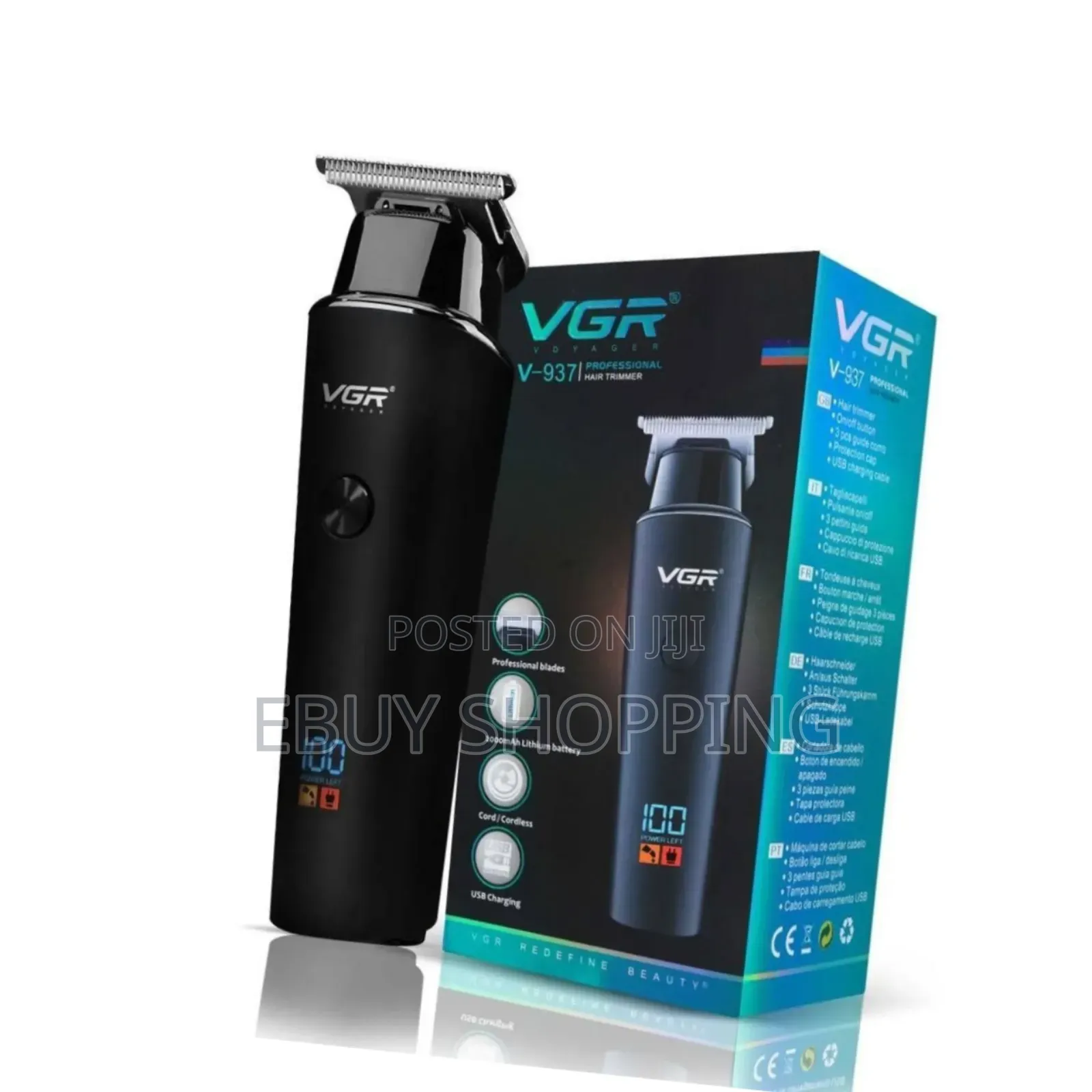 **Best Cordless Hair Clipper – VGR v-937 for Home Travel**
