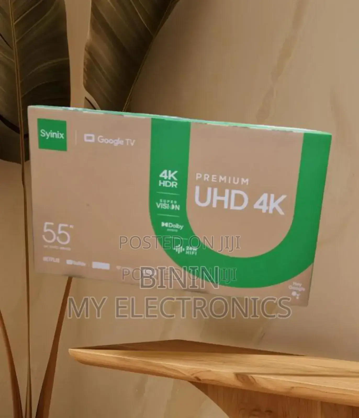 Syinix Tv 55in Google Tv Uhd Tv Deliver