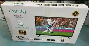 Empire 32"Inch Tv Doable Gelas Tv