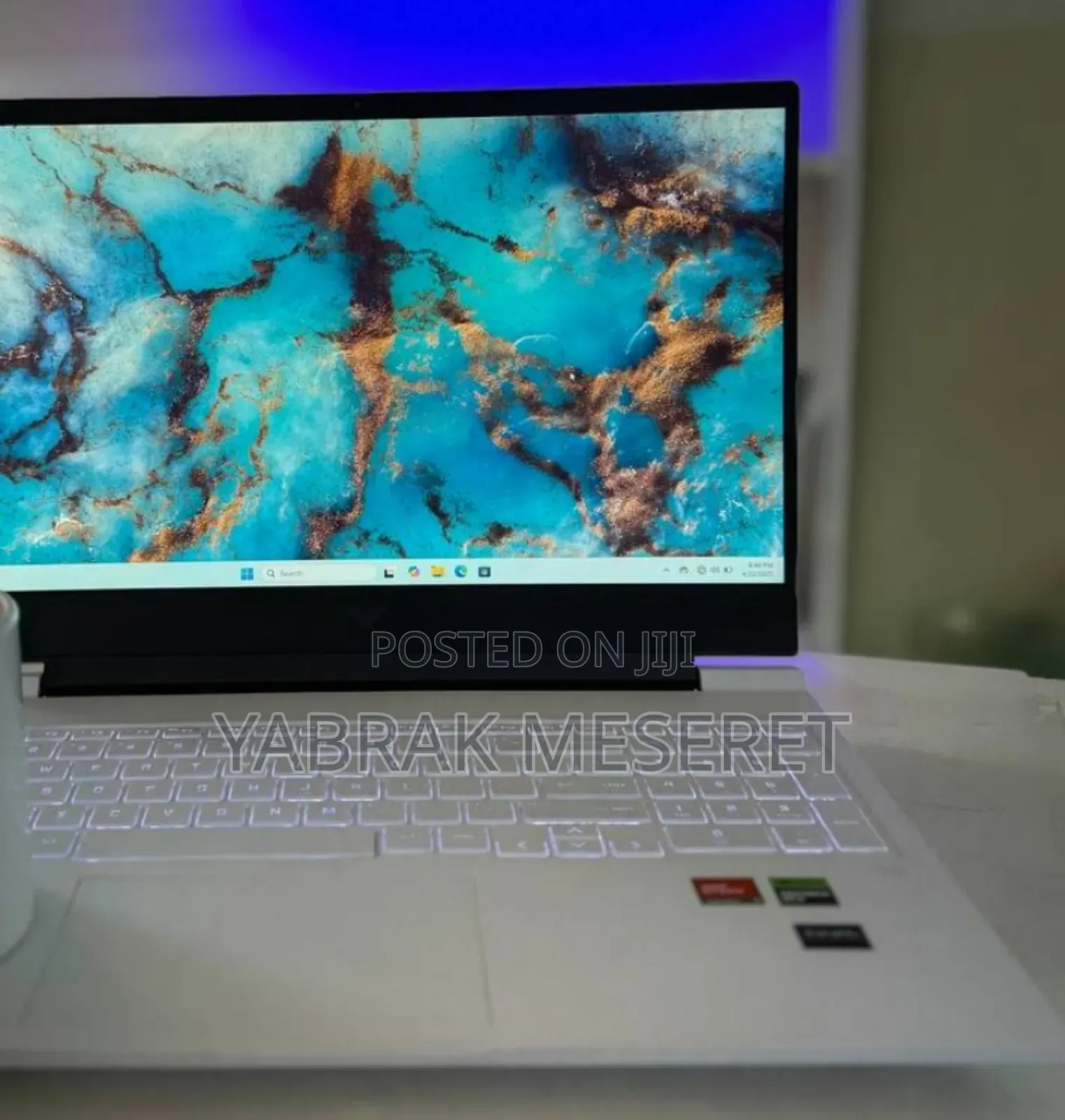 New Laptop HP Victus 16 16GB AMD Ryzen 7 SSD 1T