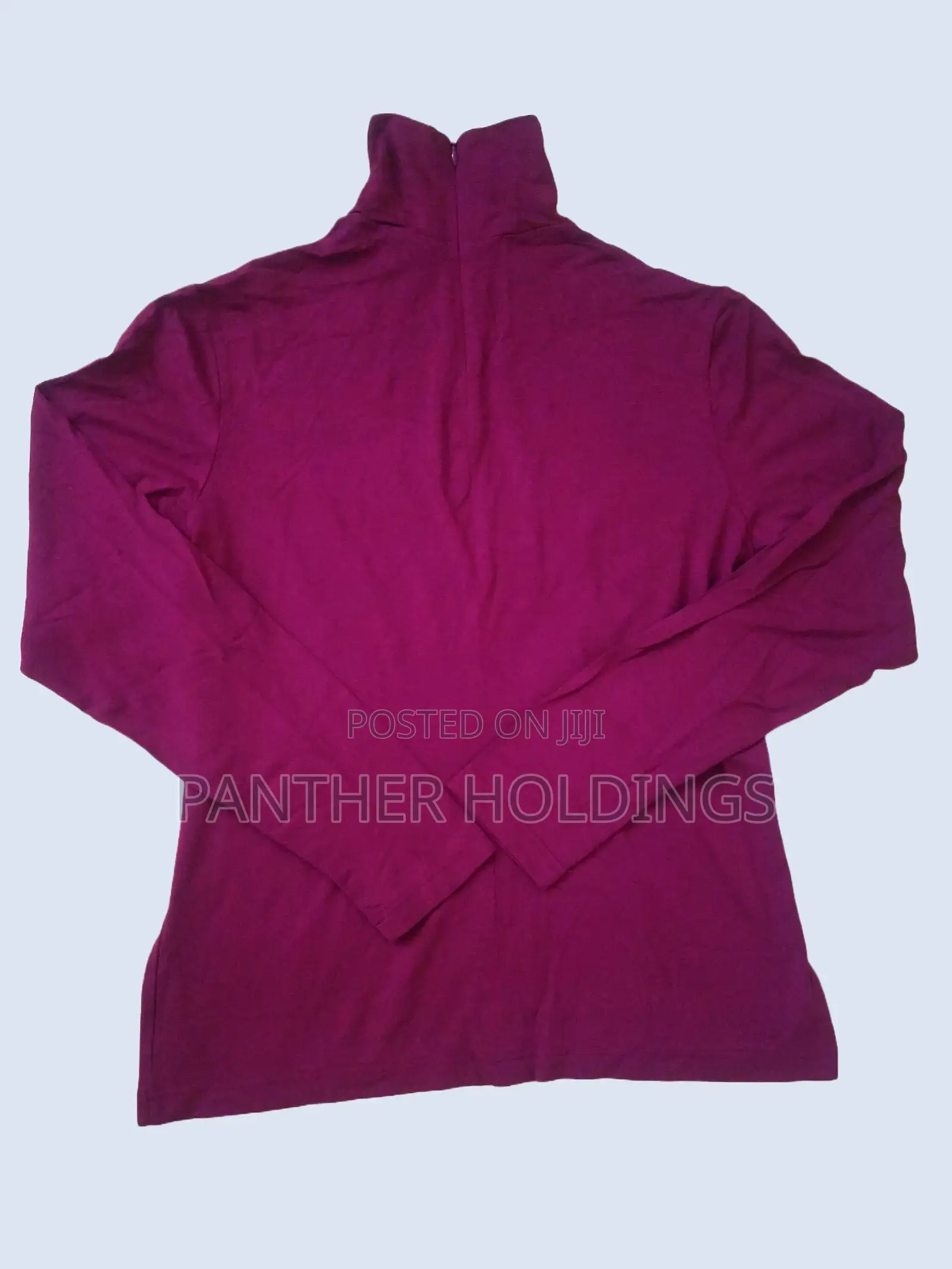 Eddie Bauer Turtle Neck With Back Zipper Sweaters