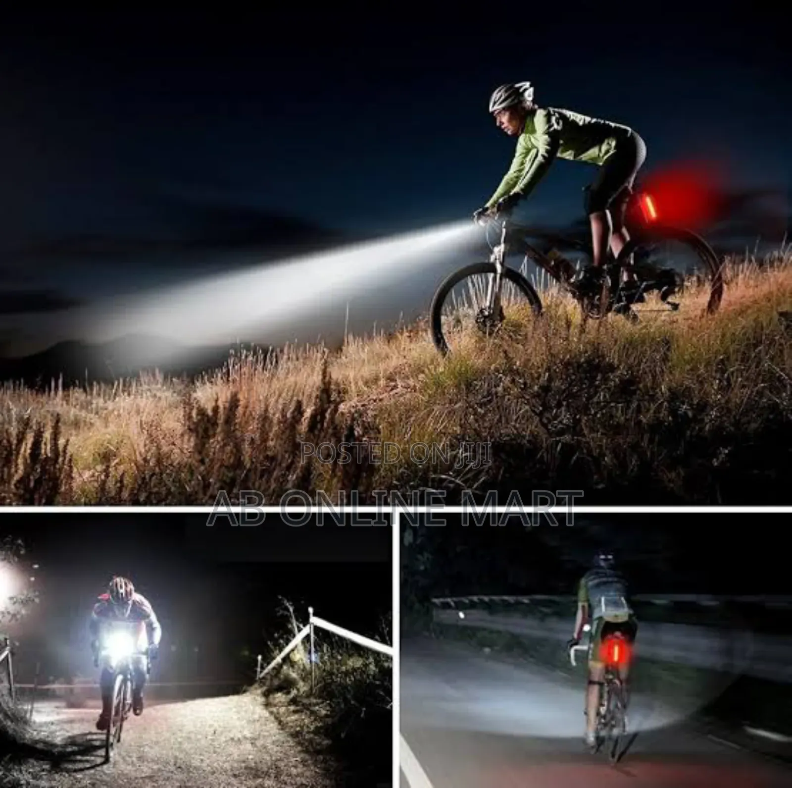 Rechargeable Bicycle Light Horn.