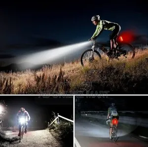 Rechargeable Bicycle Light Horn.