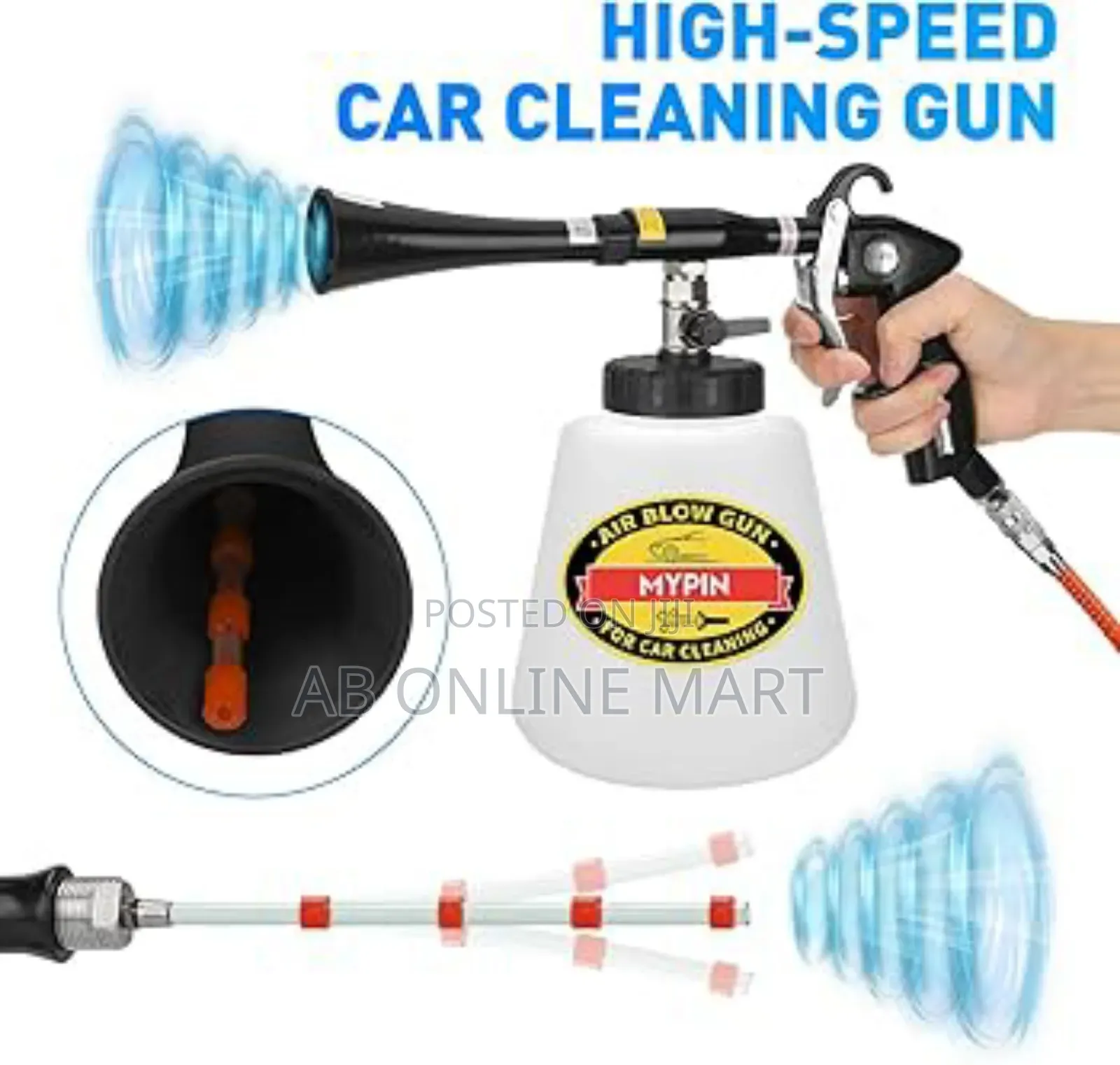 Professional High-Pressure Car Cleaning Gun