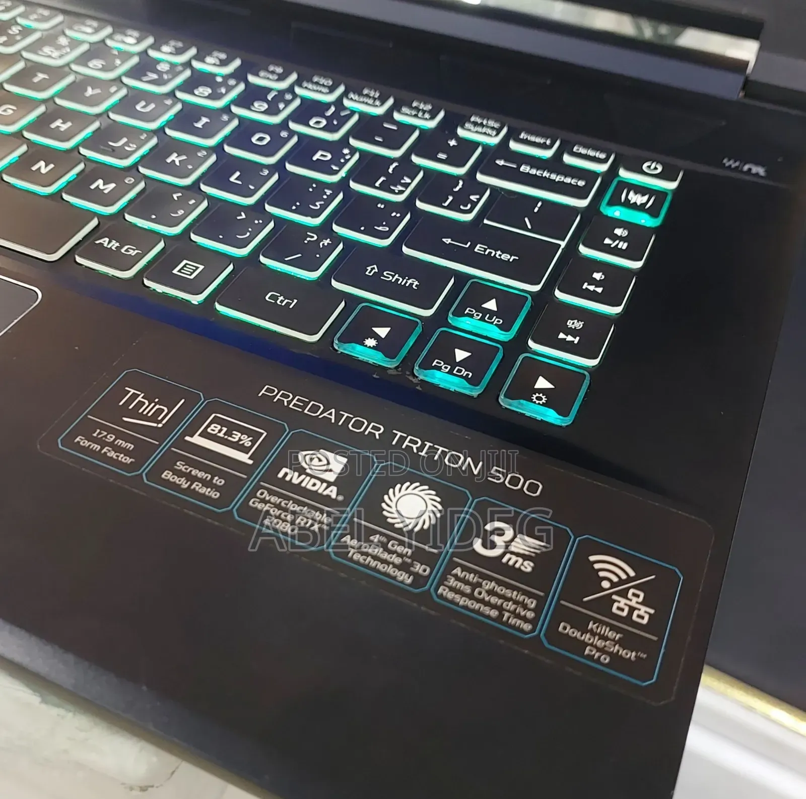 New Laptop Acer Predator Helios 300 16GB Intel Core I7 SSD 1T