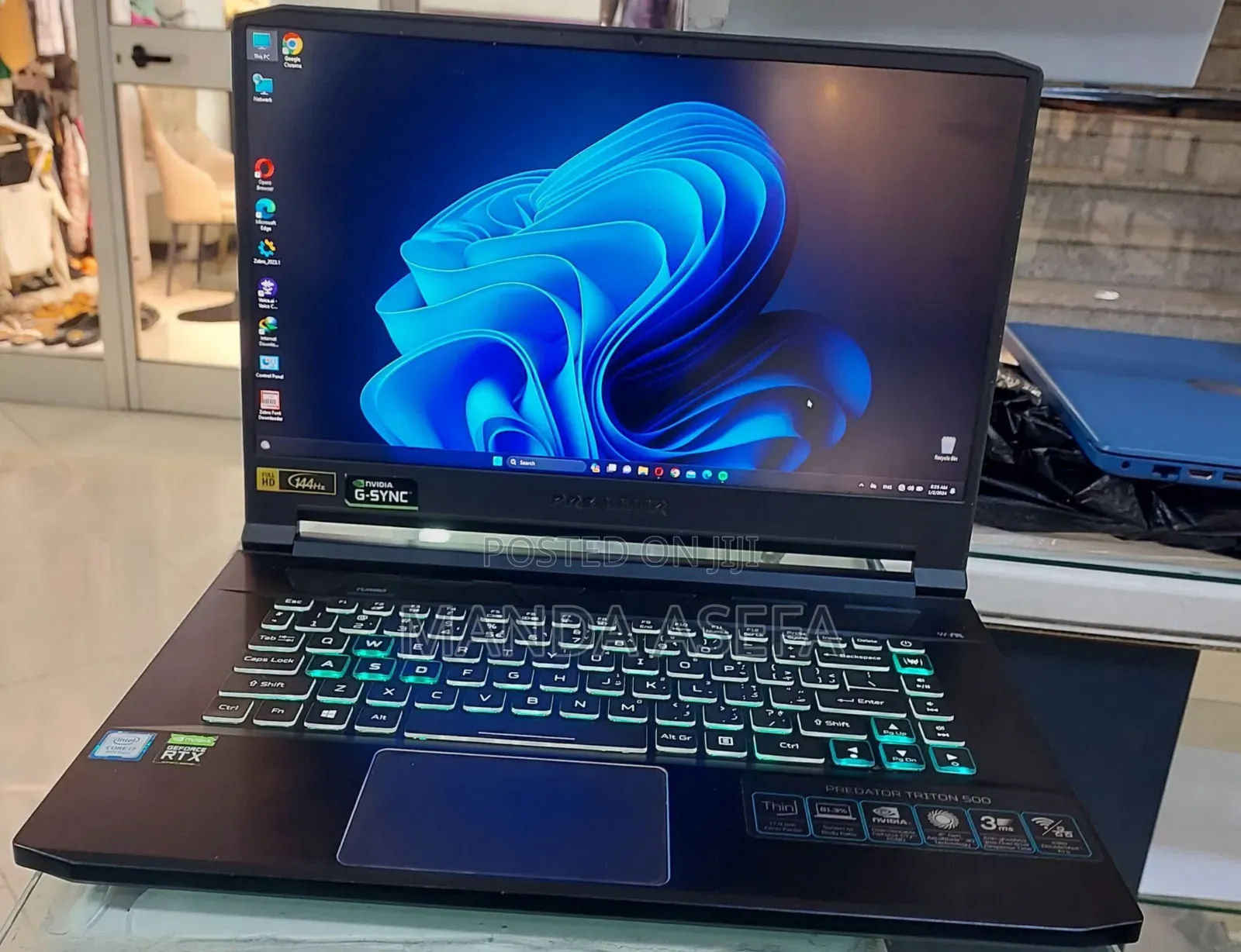 New Laptop Acer Predator Triton 500 SE 16GB Intel Core I7 SSD 1T