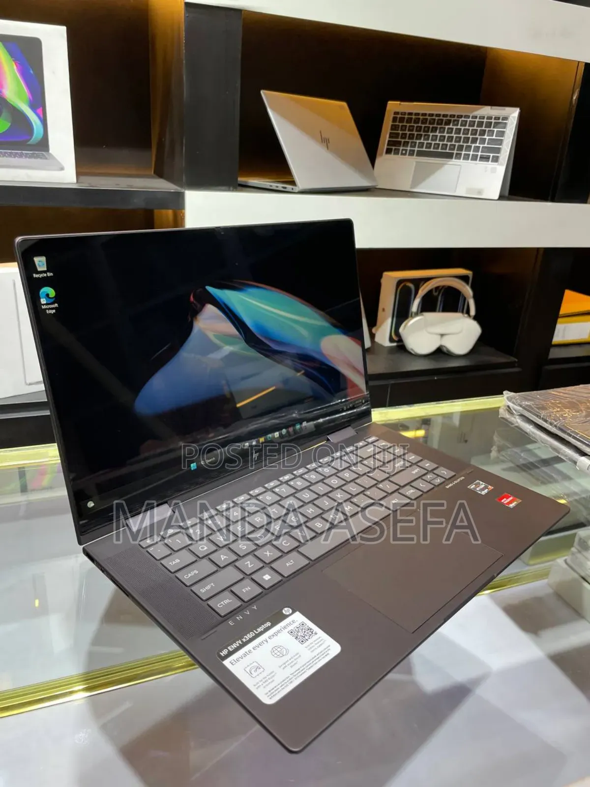 New Laptop HP Envy X360 16GB AMD Ryzen 7 SSD 512GB