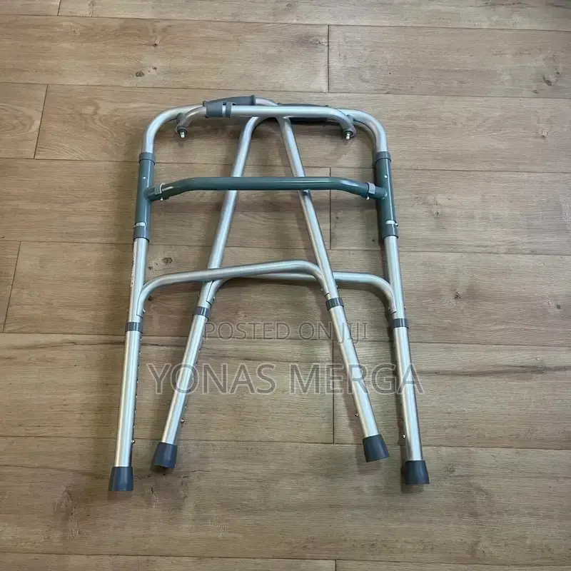 Livingbasics Folding Walker With 8" Wheels፺隧walker